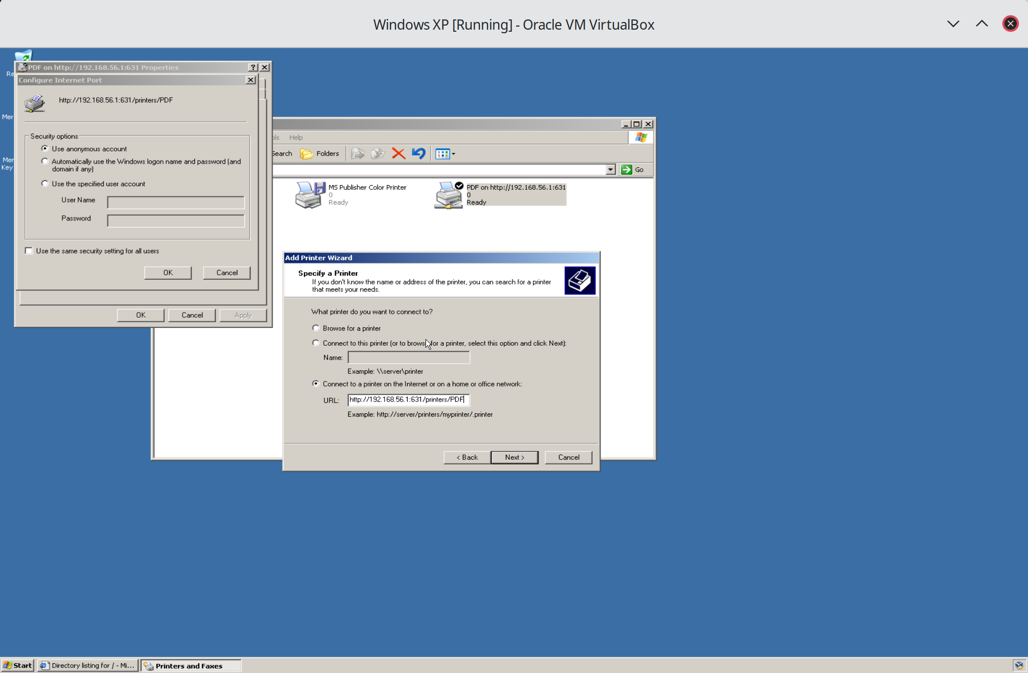 Manhattan Vedhæftet fil dart Printing from Windows in Virtualbox via CUPS on a Linux host